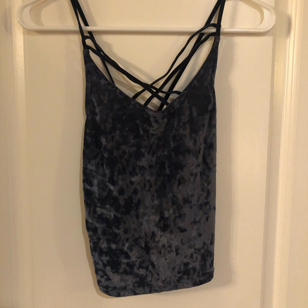 Crisscross crop top